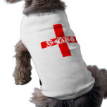 CHALECO DEL PERRO DE INGLATERRA CAMISETAS DE PERRITO