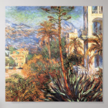 Chalets en Bordighera Posters