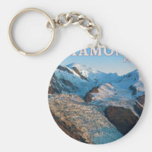 Chamonix - DES Bossons del glaciar Llaveros Personalizados