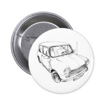 Chapa Coche inglés clásico Botones