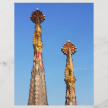 Chapiteles de Sagrada Familia Tarjeton