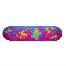 Chapoteo de la mariposa tablas de skate