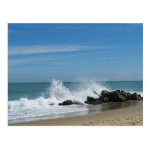 chapoteo del Block Island Tarjetas Postales
