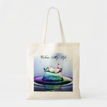 Chapoteo del color bolsa