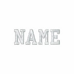 Chaqueta del coche - personalice el nombre en fren