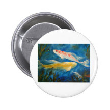 Charca de Koi de la mariposa Pins
