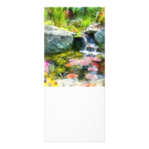 Charca de Koi Lona Personalizada