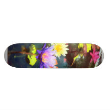 Charca de Lotus Patines