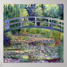 Charca del lirio de agua de Monet-The Poster