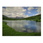 Charcas de la cascada postales