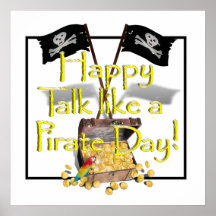 "Charla como día feliz de un pirata" Poster