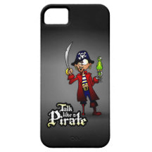 Charla como un pirata iPhone 5 Case-Mate protectores