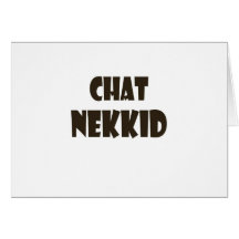 Charla Nekkid Tarjetas
