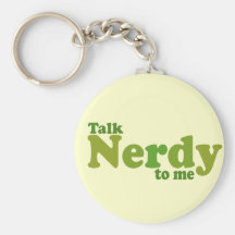 Charla nerdy a mí llaveros personalizados