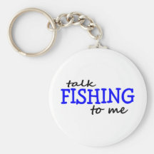 Charla que pesca a mí llavero