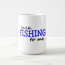 Charla que pesca a mí tazas