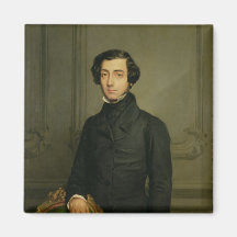 Charles-Alexis-Enrique Clerel de Tocqueville 1850 Iman Para Frigorífico