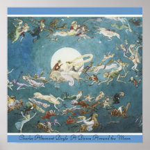 Charles Altamont Doyle una danza alrededor de la l Poster