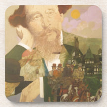 Charles Dickens, autor inglés Posavasos De Bebida