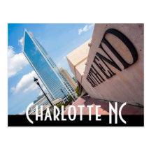 Charlotte NC Tarjeta Postal