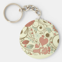 chaveiro floral