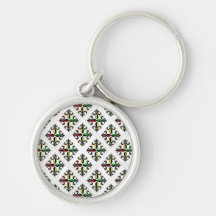 Chaveiro Vintage Flor De Lis