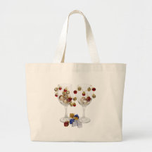 CheerfulWineGlasses053110 Bolsa De Mano