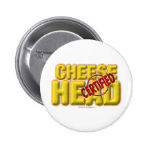 CheeseHead certificado Pin