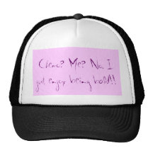 ¿Chemo? ¿Yo? ¡No, apenas gozo el ser calvo!! Gorro