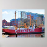 Chesapeake del buque faro (y acuario nacional) impresiones
