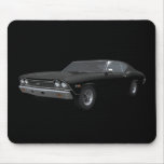 Chevelle 1968 SS: Acabado en negro: Mousepad Tapetes De Ratón