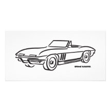 Chevrolet Corvette 1966 Tarjeta Personal