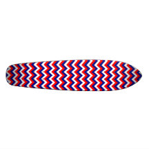 Chevron azul blanco rojo monopatines