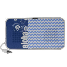 Chevron azul; Hawaiana Altavoces