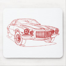 Chevy Camaro 1970 Z28 Tapete De Ratones