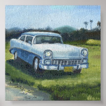 CHEVY POR EL CAMINO CUBANO POR JUANMA POSTERS