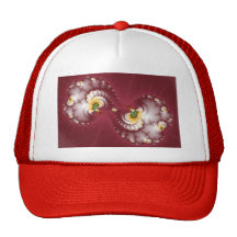 Chew del hueso de perro - fractal gorros bordados