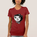 Chez B&W Flippy Camiseta