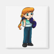 Chibi Chel Imanes De Nevera