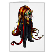 Chibi Damián Tarjetas