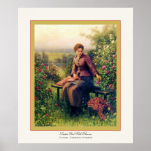 Chica asentado con el caballero de Daniel Ridgway  Impresiones