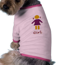 Chica - chica estupendo camisas de mascota