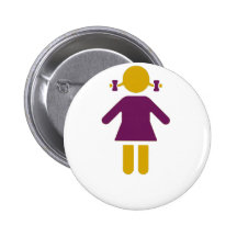 Chica - chica estupendo pins