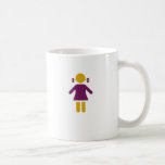 Chica - chica estupendo tazas de café
