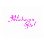 Chica de Alabama Postales