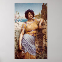 Chica de baile jónico poster