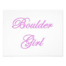 Chica de Boulder Comunicado