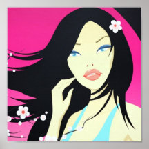 Chica de China Poster