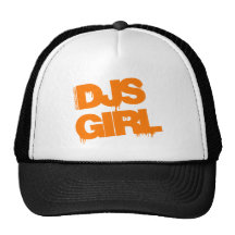 Chica de DJs - gf de la novia de la música del dis Gorro De Camionero