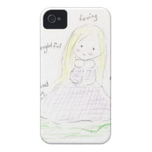 Chica de la amistad Case-Mate iPhone 4 funda